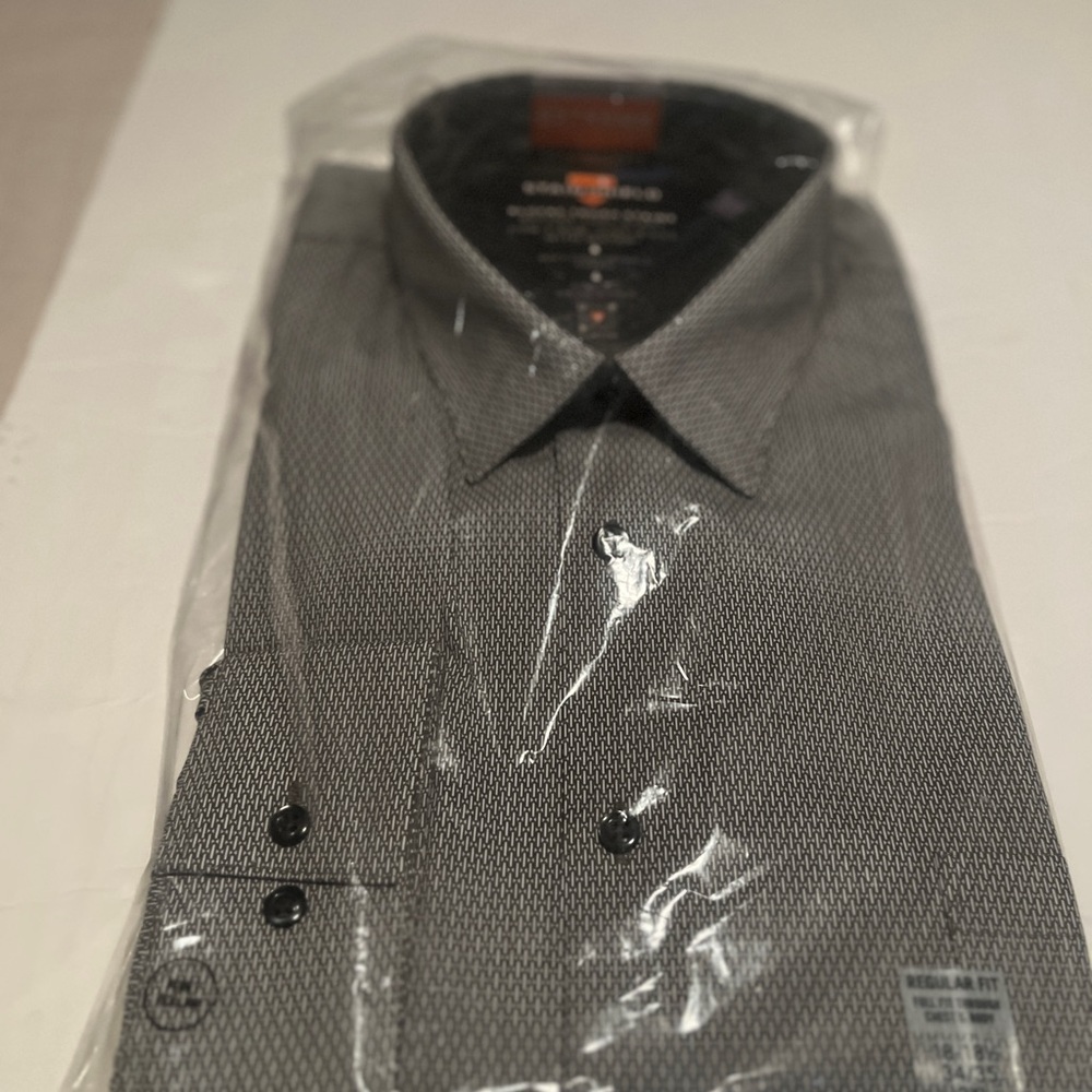 Van Heusen Charcoal Dress Shirt